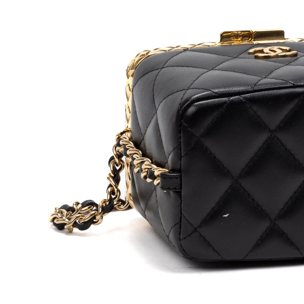 Chanel Lock Frame Vanity Case - Picture 7 of 12
